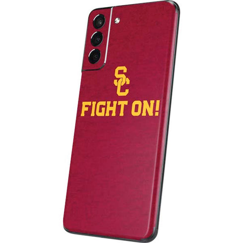 University of Southern California USC Fight On Galaxy S21 5G Skin