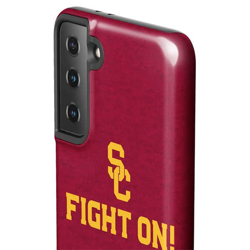University of Southern California USC Fight On Galaxy S21 Plus 5G Pro Case