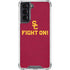 University of Southern California USC Fight On Galaxy S22 Clear Case