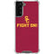 University of Southern California USC Fight On Galaxy S22 Plus Clear Case