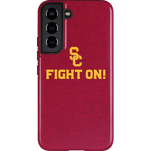 University of Southern California USC Fight On Galaxy S22 Pro Case