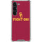 University of Southern California USC Fight On Galaxy S23 Clear Case