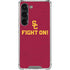 University of Southern California USC Fight On Galaxy S23 Clear Case