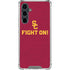 University of Southern California USC Fight On Galaxy S23 FE Clear Case