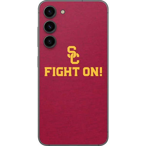 University of Southern California USC Fight On Galaxy S23 Plus Skin