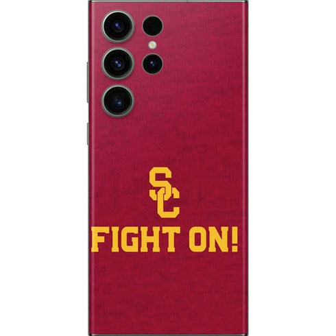 University of Southern California USC Fight On Galaxy S23 Ultra Skin