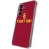 University of Southern California USC Fight On Galaxy S24 Plus Clear Case