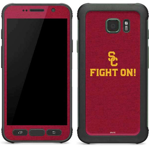 University of Southern California USC Fight On Galaxy S7 Active Skin