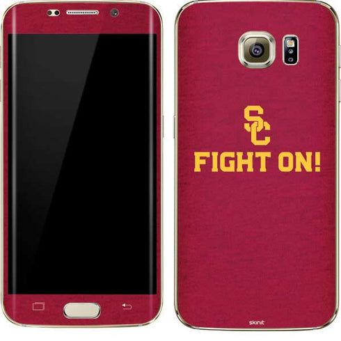 University of Southern California USC Fight On Galaxy S7 Edge Skin
