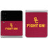 University of Southern California USC Fight On Galaxy Z Flip4 5G Skin