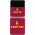 University of Southern California USC Fight On Galaxy Z Flip4 5G Skin