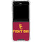 University of Southern California USC Fight On Galaxy Z Flip5 5G Clear Case