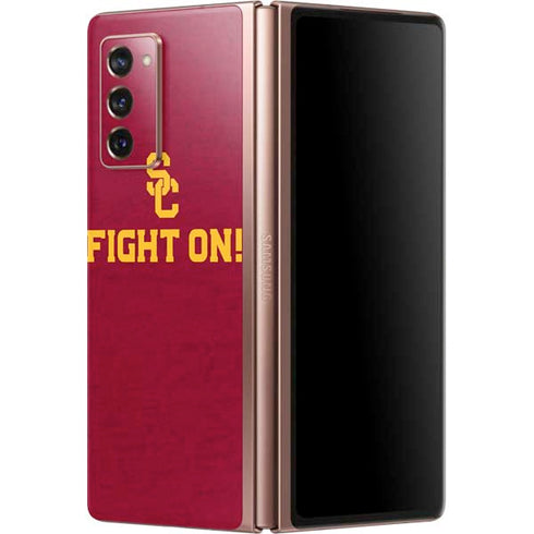 University of Southern California USC Fight On Galaxy Z Fold2 5G Skin
