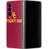 University of Southern California USC Fight On Galaxy Z Fold4 5G Skin