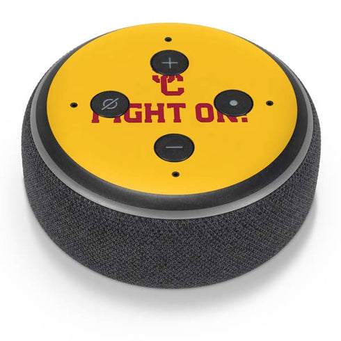 University of Southern California USC Fight On Gold Amazon Echo Dot Skin