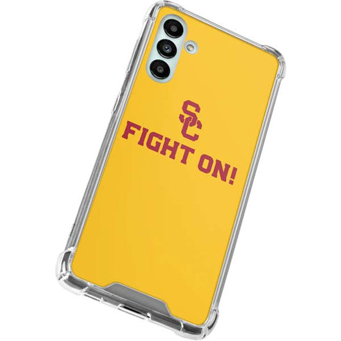 University of Southern California USC Fight On Gold Galaxy A13 5G Clear Case