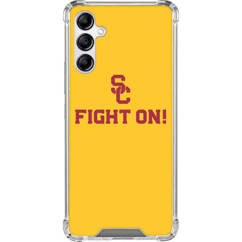 University of Southern California USC Fight On Gold Galaxy A15 5G Clear Case