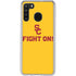 University of Southern California USC Fight On Gold Galaxy A21 Clear Case