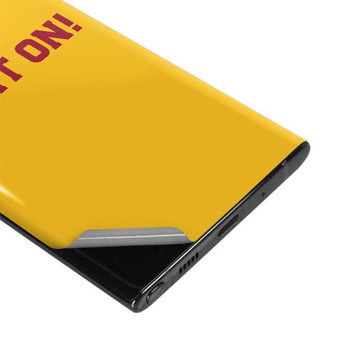 University of Southern California USC Fight On Gold Galaxy Note 10 Skin