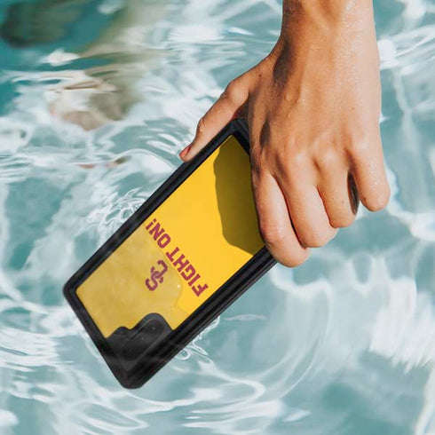 University of Southern California USC Fight On Gold Galaxy Note 10 Waterproof Case