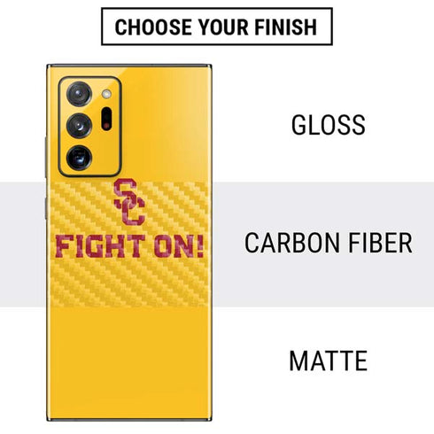 University of Southern California USC Fight On Gold Galaxy Note20 Ultra 5G Skin