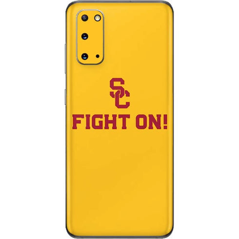 University of Southern California USC Fight On Gold Galaxy S20 Skin