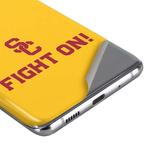 University of Southern California USC Fight On Gold Galaxy S20 Ultra 5G Skin