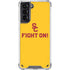 University of Southern California USC Fight On Gold Galaxy S21 5G Clear Case