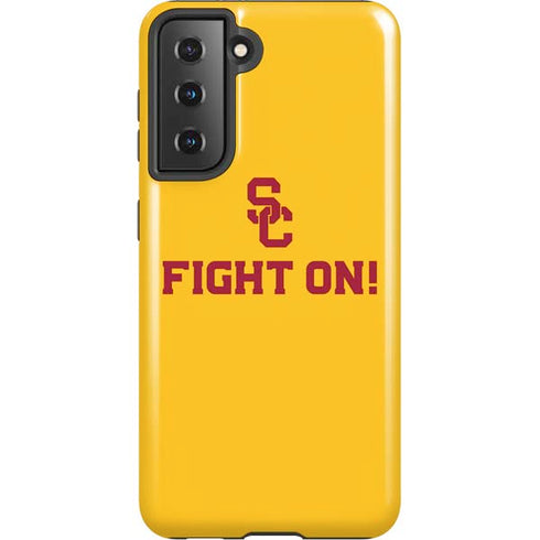 University of Southern California USC Fight On Gold Galaxy S21 5G Pro Case
