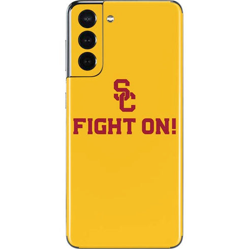 University of Southern California USC Fight On Gold Galaxy S21 5G Skin