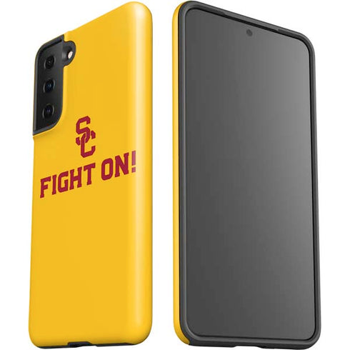University of Southern California USC Fight On Gold Galaxy S21 Plus 5G Pro Case