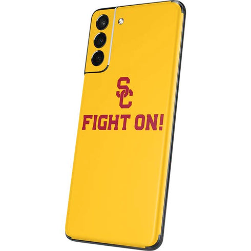University of Southern California USC Fight On Gold Galaxy S21 Plus 5G Skin