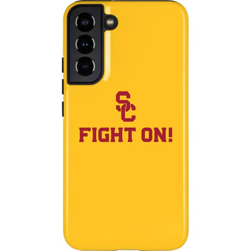University of Southern California USC Fight On Gold Galaxy S22 Plus Pro Case