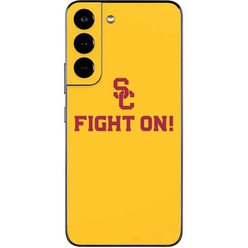 University of Southern California USC Fight On Gold Galaxy S22 Skin