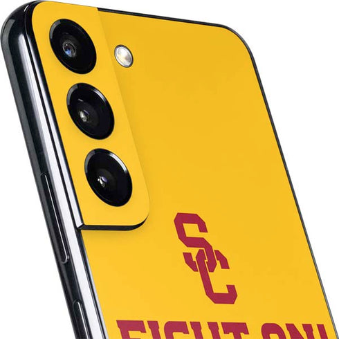 University of Southern California USC Fight On Gold Galaxy S22 Skin