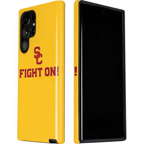 University of Southern California USC Fight On Gold Galaxy S22 Ultra Pro Case