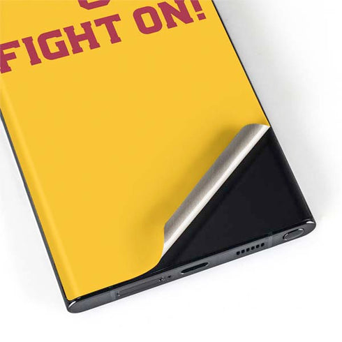 University of Southern California USC Fight On Gold Galaxy S22 Ultra Skin
