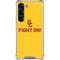 University of Southern California USC Fight On Gold Galaxy S23 Clear Case