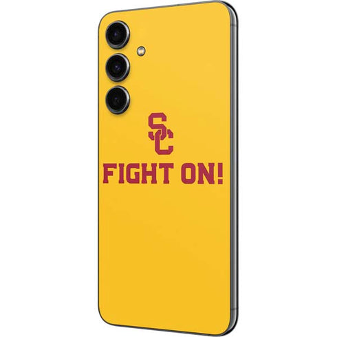 University of Southern California USC Fight On Gold Galaxy S23 FE Skin