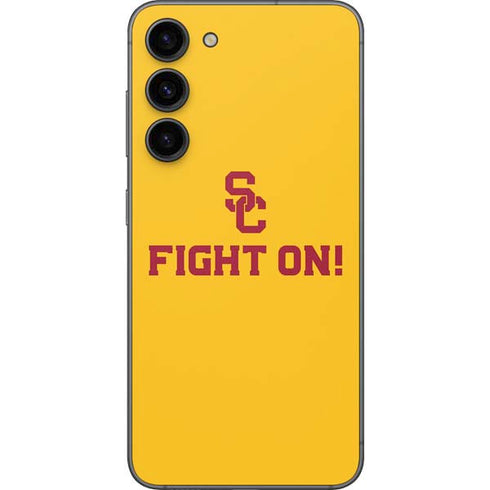 University of Southern California USC Fight On Gold Galaxy S23 Plus Skin