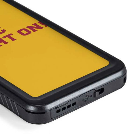 University of Southern California USC Fight On Gold Galaxy S23 Plus Waterproof Case