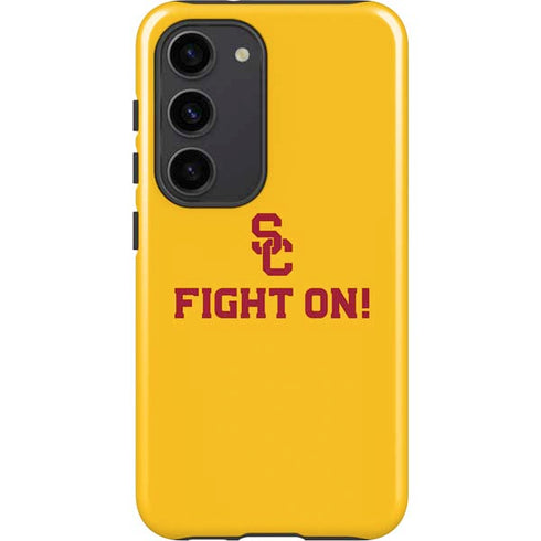 University of Southern California USC Fight On Gold Galaxy S23 Pro Case