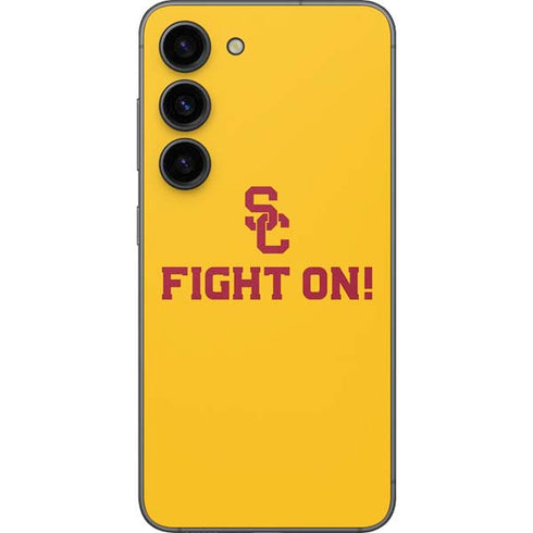 University of Southern California USC Fight On Gold Galaxy S23 Skin