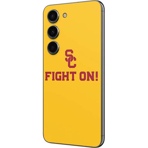University of Southern California USC Fight On Gold Galaxy S23 Skin