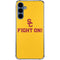 University of Southern California USC Fight On Gold Galaxy S24 Clear Case