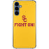 University of Southern California USC Fight On Gold Galaxy S24 Clear Case