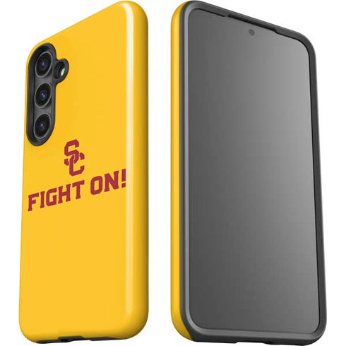 University of Southern California USC Fight On Gold Galaxy S24 Plus Impact Case