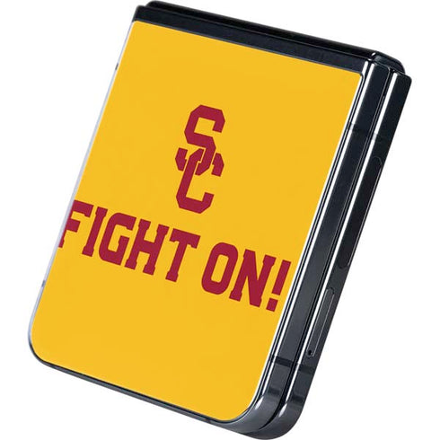 University of Southern California USC Fight On Gold Galaxy Z Flip5 5G Skin
