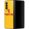 University of Southern California USC Fight On Gold Galaxy Z Fold3 5G Skin