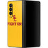 University of Southern California USC Fight On Gold Galaxy Z Fold3 5G Skin